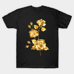 Golden Rose Branch T-Shirt